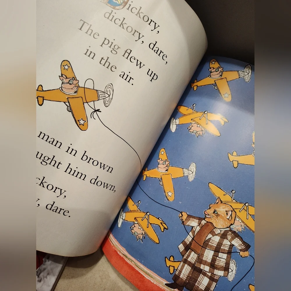 My Very First Mother Goose Hard Cover Book Of Nursery Rhymes/Stories